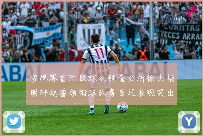 常规赛首阶段球衣销量分析徐杰胡明轩赵睿领衔球队粤京辽表现突出